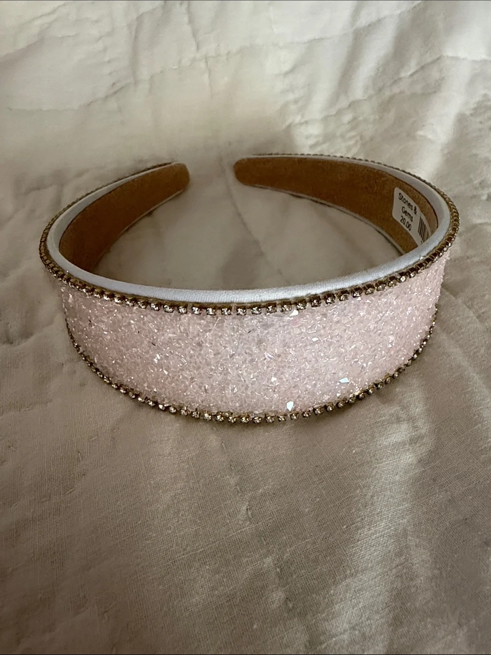 Sparkle Pink Crystal Headband
